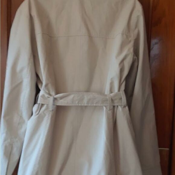 Dockers Khaki Trench Coat Medium - Picture 3 of 9